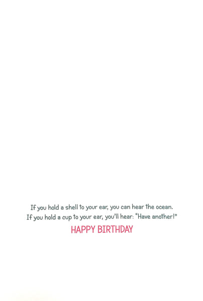 Birthday Greeting Card - Two Women on Beach
