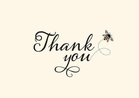14 ct. Thank You Notes - Bumblebee