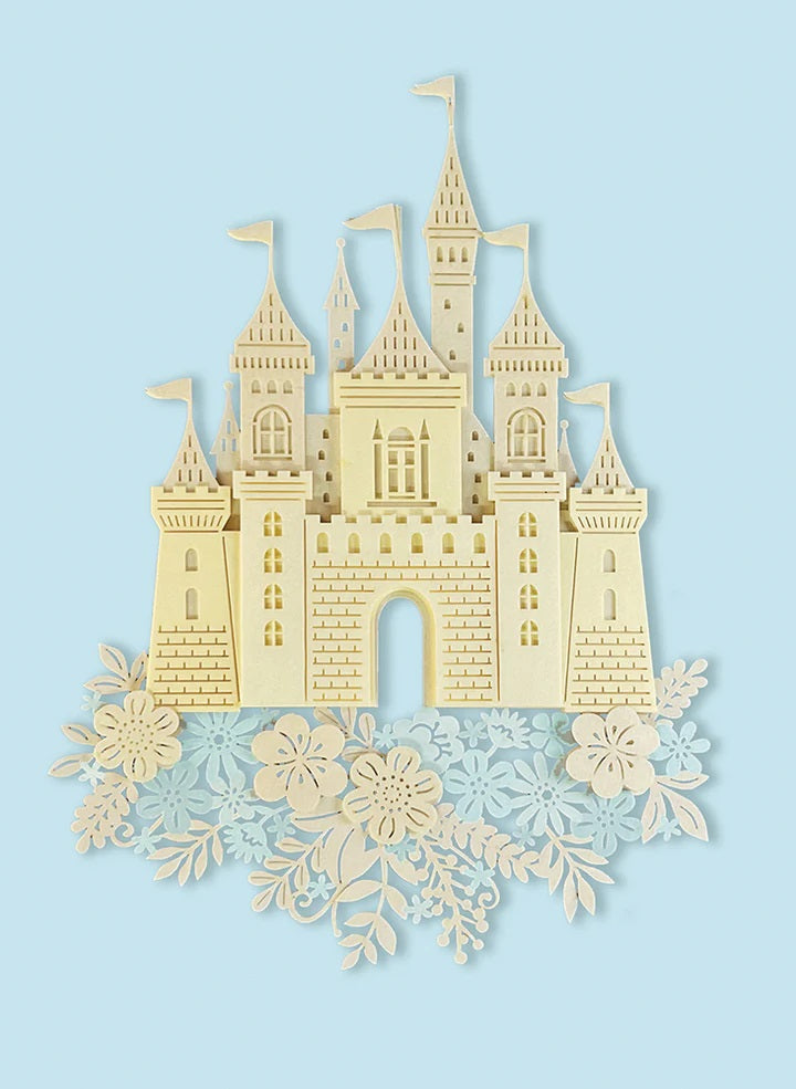 Wedding Greeting Card - Storybook Castle