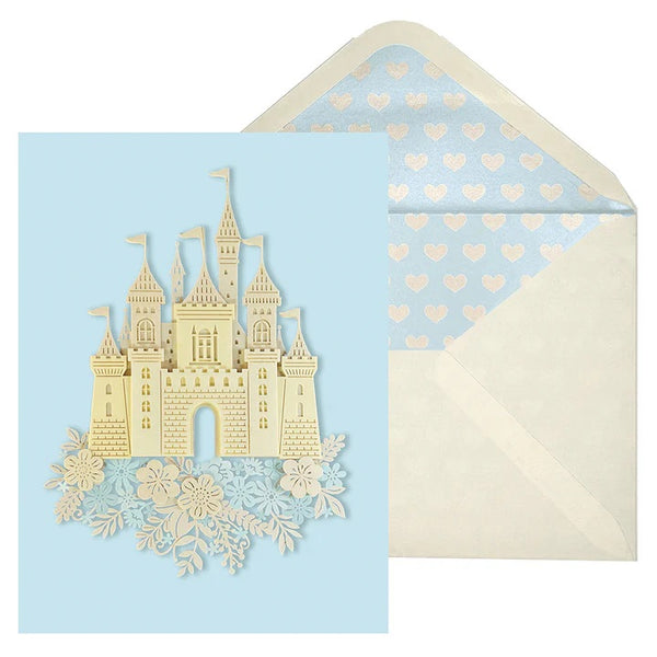 Wedding Greeting Card - Storybook Castle