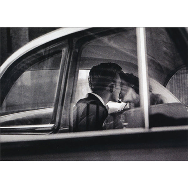 Wedding Greeting Card - Wedding Day Kiss - America Collection