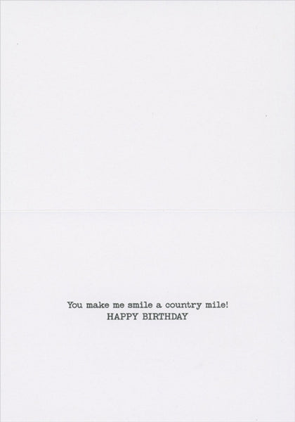 Birthday Greeting Card - Dolly Parton - America Collection