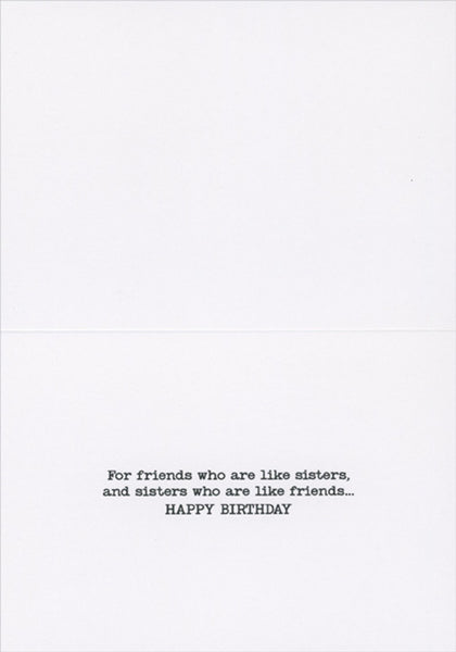 Birthday Greeting Card - Nuns on Swings - America Collection