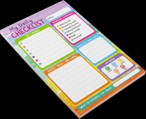 Kids Daily Planner Note Pad