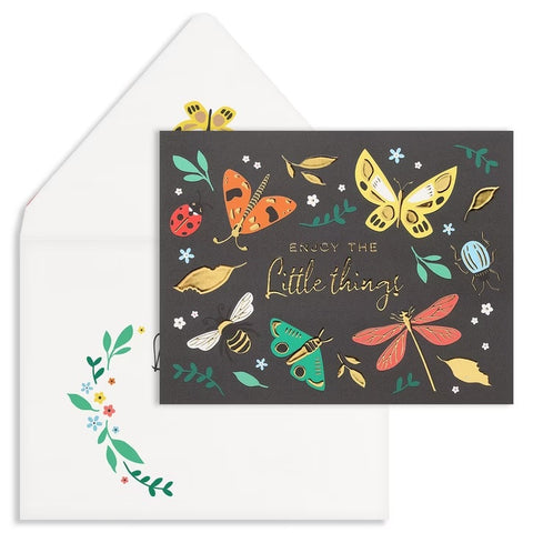Encouragement Greeting Card - Enjoy The Little Things