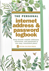Eucalyptus Internet Address & Password Logbook