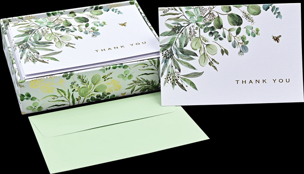 Eucalyptus Thank You Cards - 14 ct.