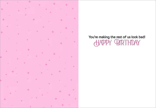 Birthday Greeting Card  - Fabulous