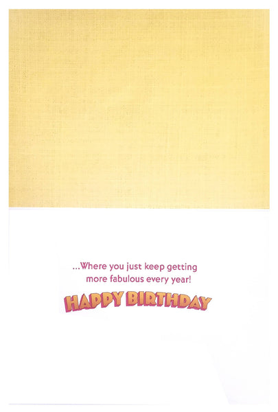 Birthday Greeting Card - Fun Flamingo Friends