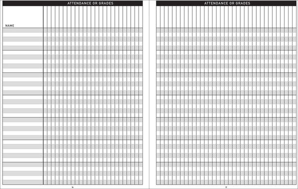 Floral Teacher's Lesson Planner