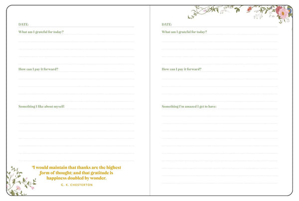 Journal - Give Thanks: A Journal for a Happy Heart