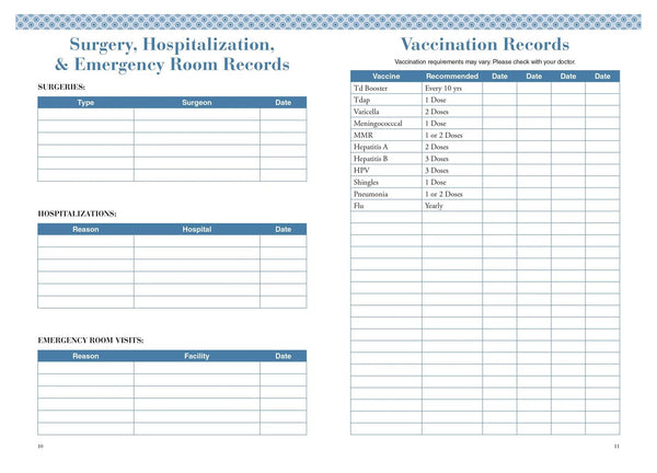 My Personal Health Record Keeper