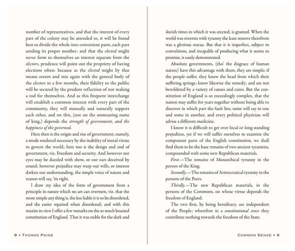 Book - Common Sense