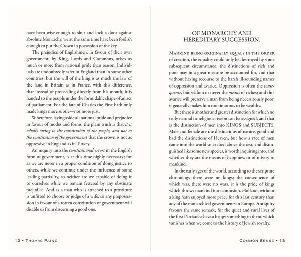 Book - Common Sense