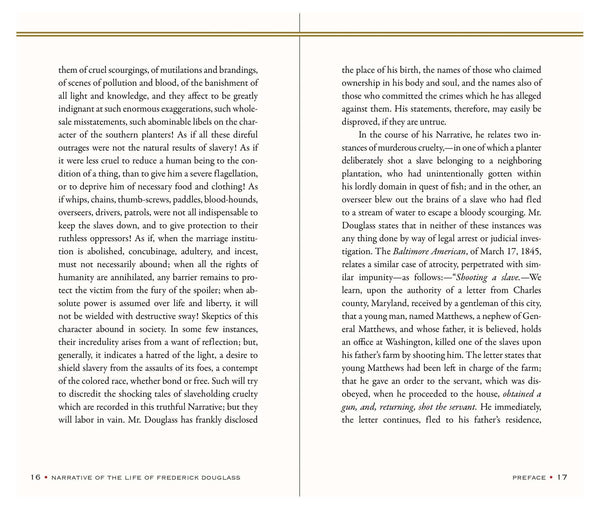 Book - Narrative of the Life of Frederick Douglass