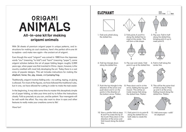 Origami Kit - Animals