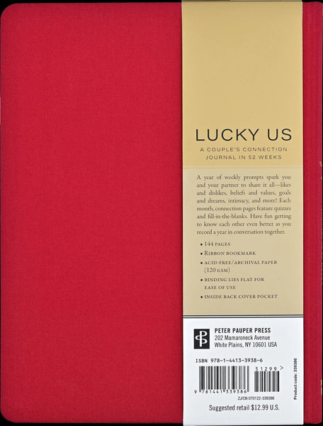 Lucky Us - Couple's Discovery Journal