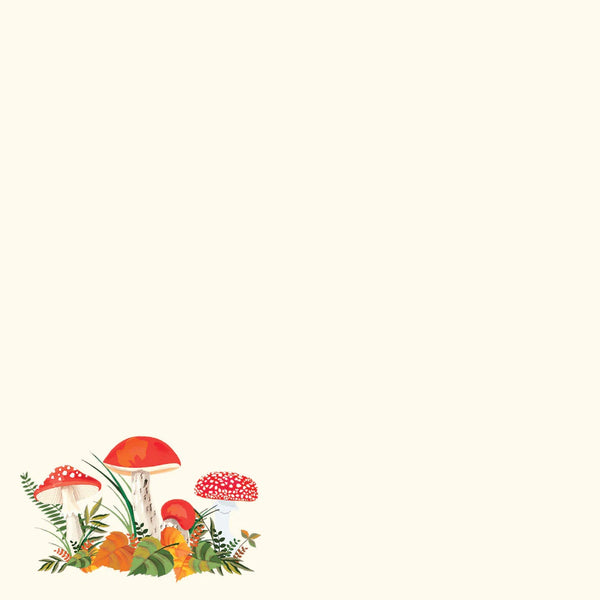 Designer Desk Notes - Mushrooms