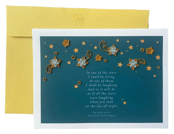 Sympathy Greeting Card - One of the Stars