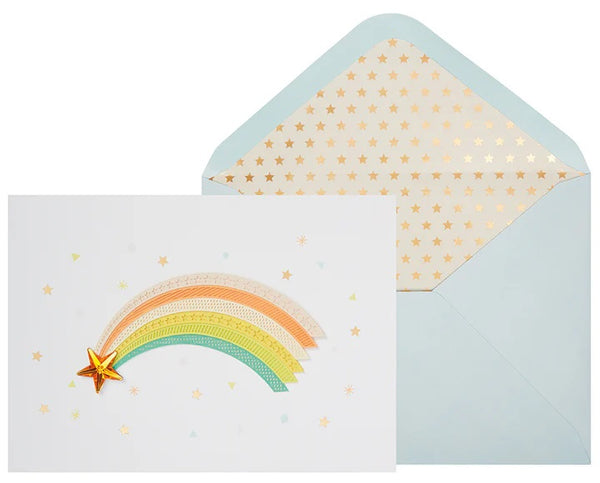 Handmade Birthday Greeting Card - Shooting Star