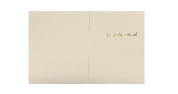 Thank You Greeting Card - Grateful Owl