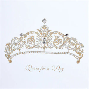 Birthday Greeting Card - Queen For A Day