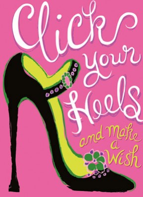 Birthday Greeting Card - Click Your Heels