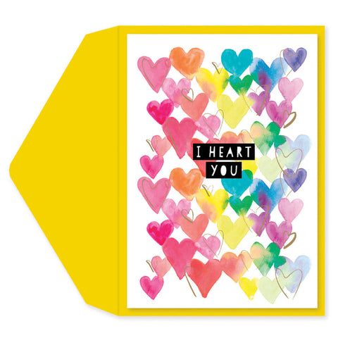 Blank Greeting Card - Love in Color