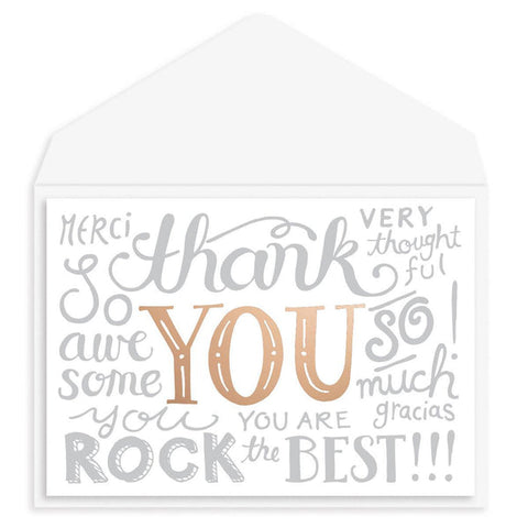 Thank You Greeting Card - So Many Ways To Say