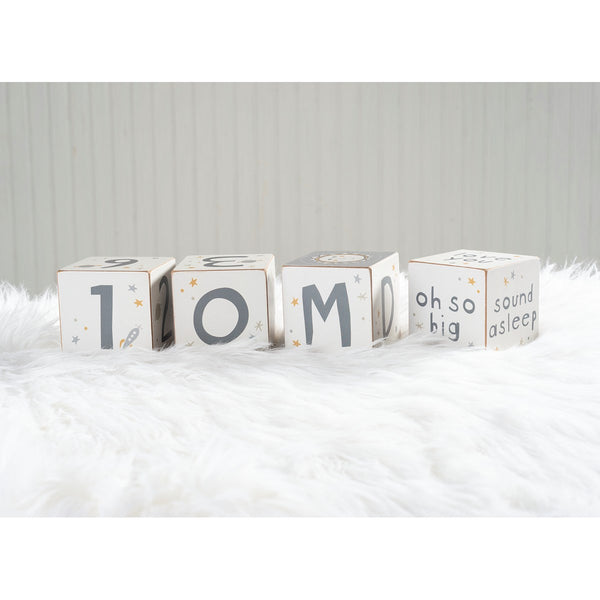 Milestone Baby Blocks - Galaxy