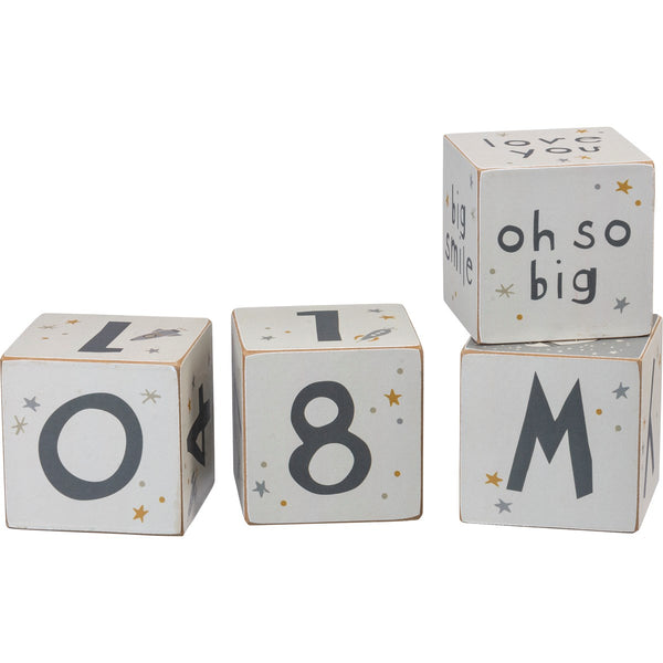 Milestone Baby Blocks - Galaxy