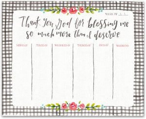 Blessing Me More - Note Pad