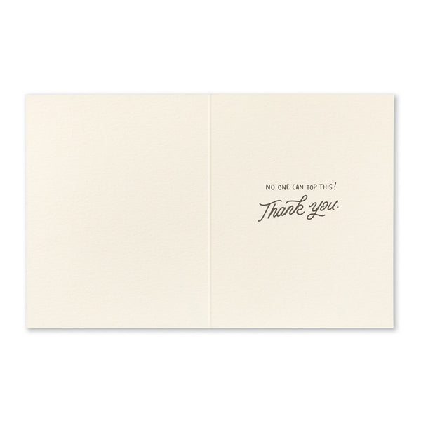 Thank You Greeting Card - Well, Dang