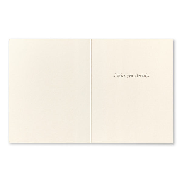 Goodbye Greeting Card - What Am I Going To Do Without You?