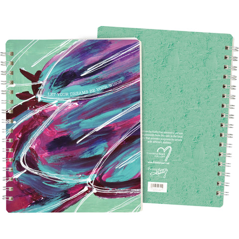 Spiral Notebook - Let Your Dreams Be Your Wings