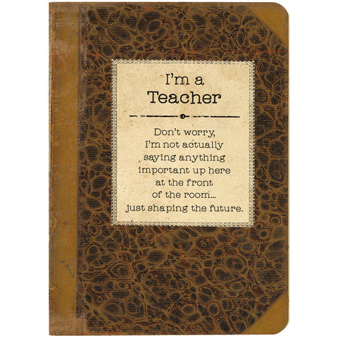 Vintage Journal - I'm a Teacher