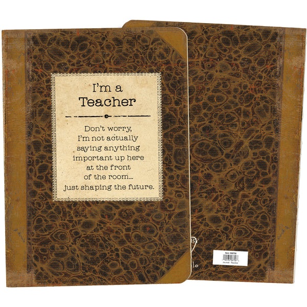 Vintage Journal - I'm a Teacher