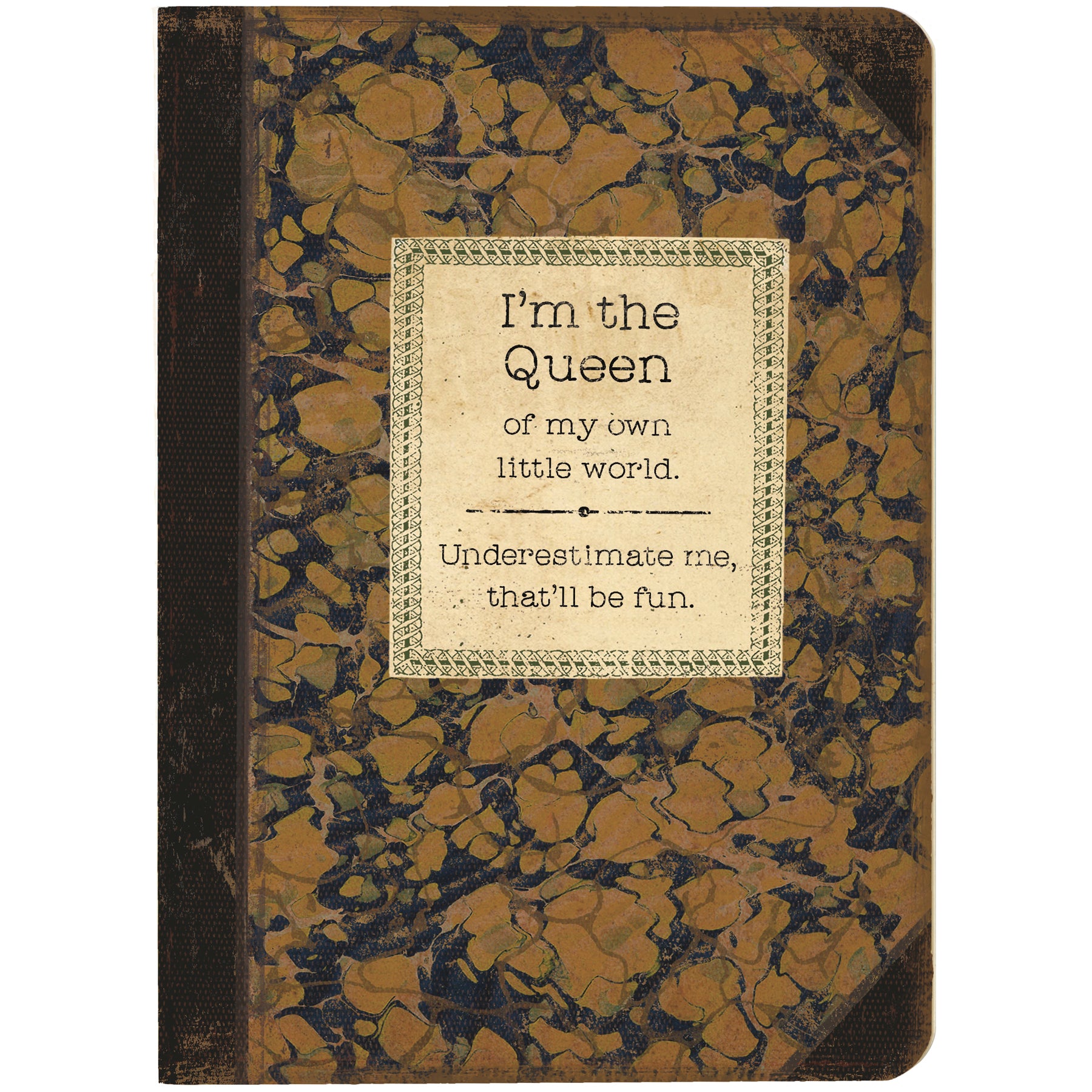 Vintage Journal - I'm the Queen