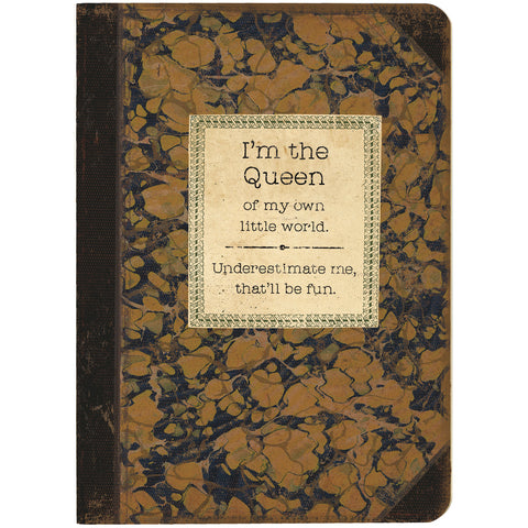 Vintage Journal - I'm the Queen
