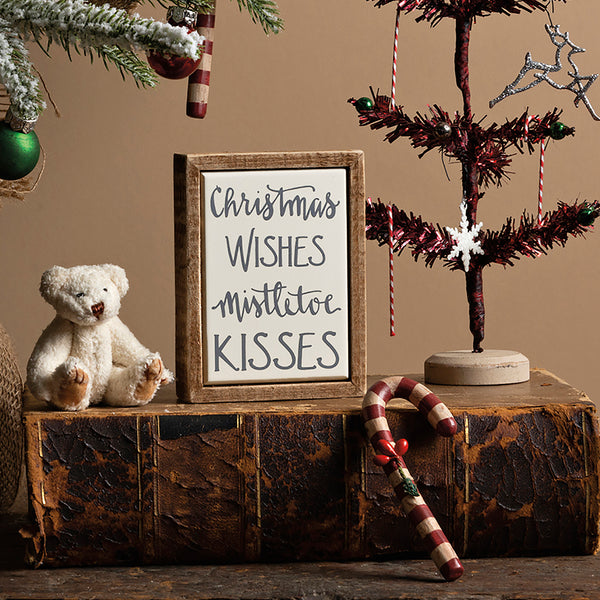 Christmas Wishes - Small Box Sign