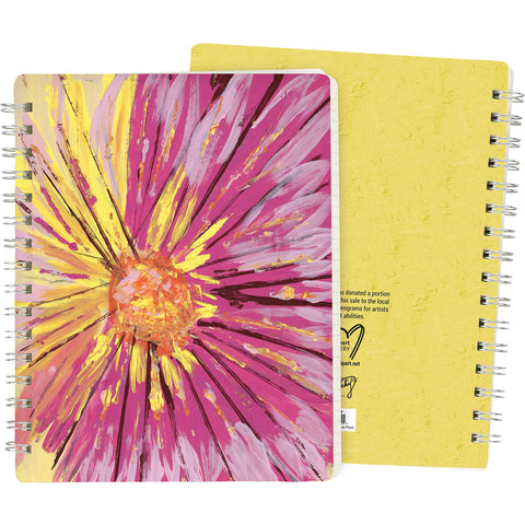 Spiral Notebook - Pink Floral