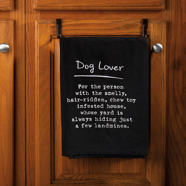 Kitchen Towel - Dog Lover Person With The Chew Toy