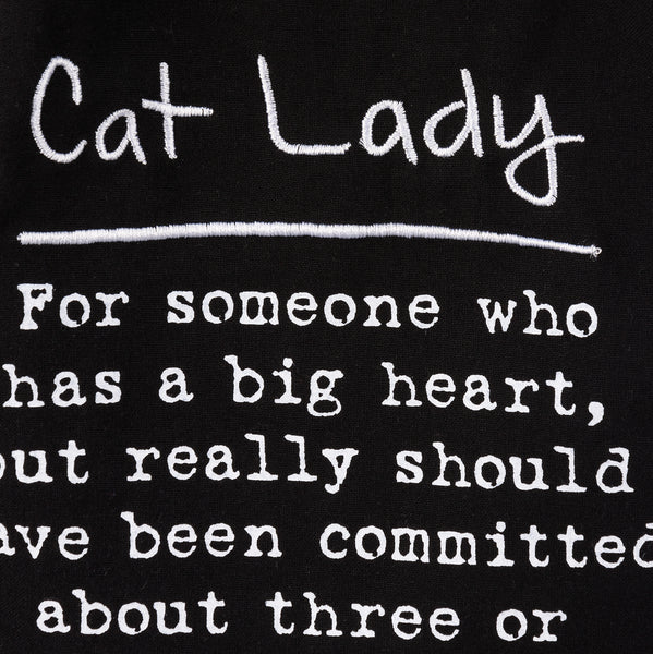 Kitchen Towel - Cat Lady Committed Four Cats Ago