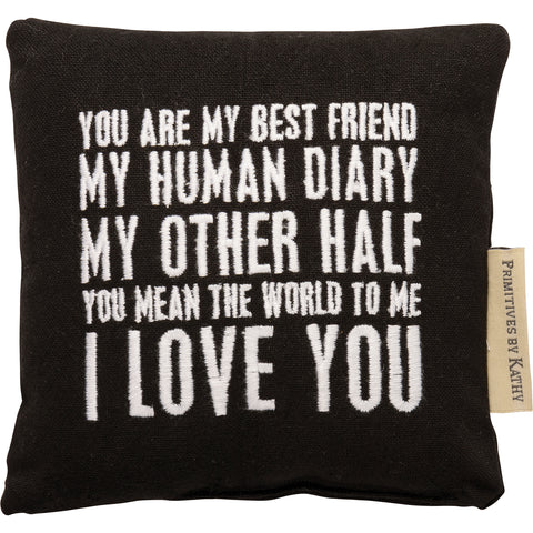 Mini Pillow - You Are My Best Friend