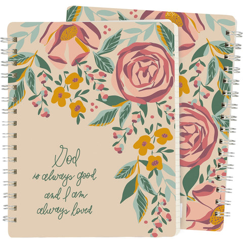 Spiral Notebook - I am Always Loved (Religious)