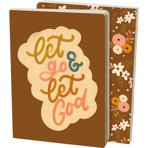 Notebook - Let Go and Let God