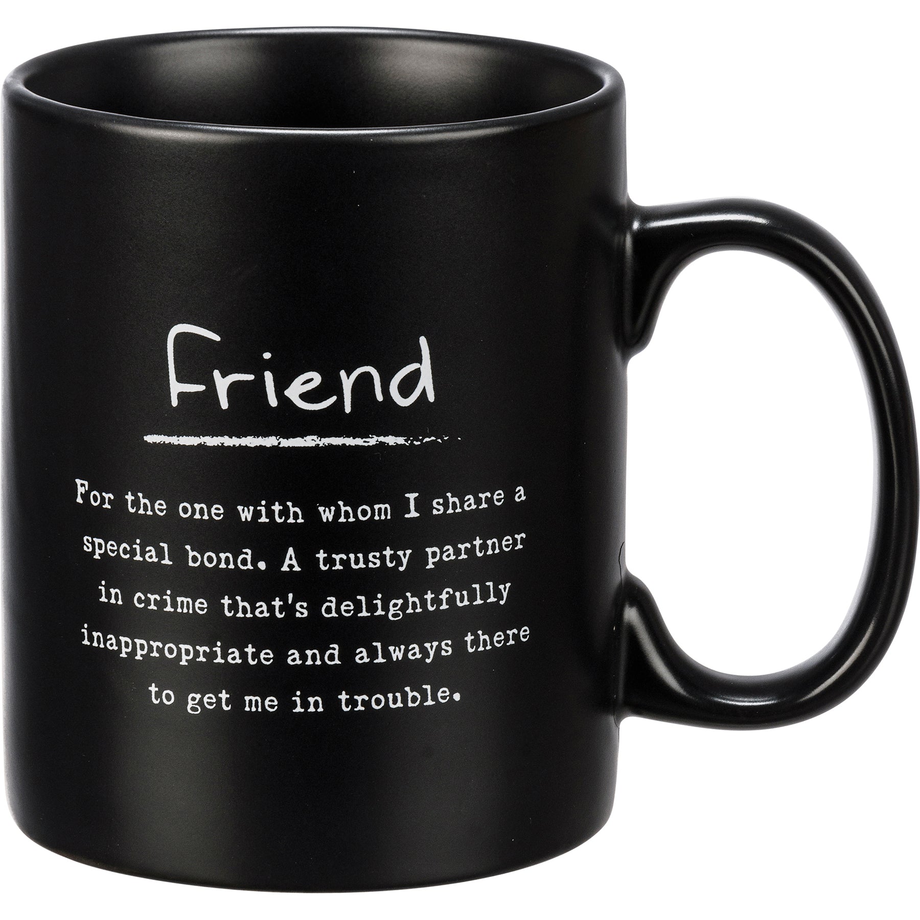 Stoneware Mug - Friend