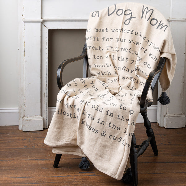 Throw Blanket - To A Dog Mom