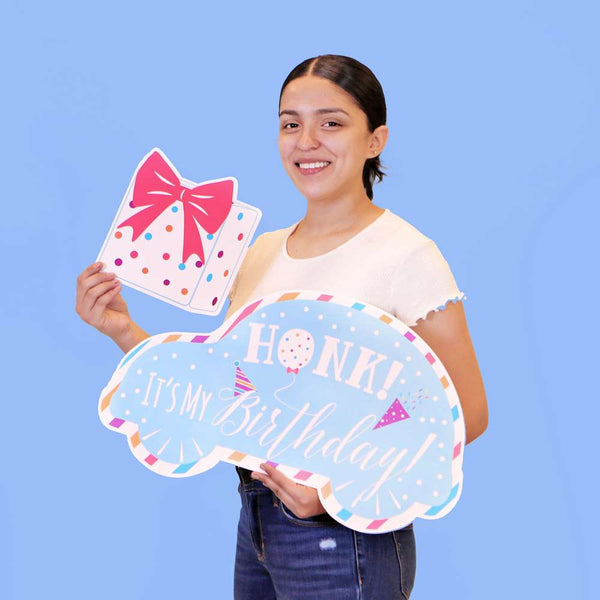 8 ct. Rainbow Birthday Yard Signs