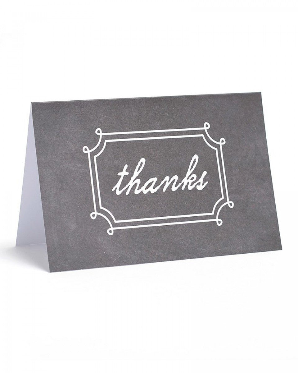 Chalk Board Thank You Notes